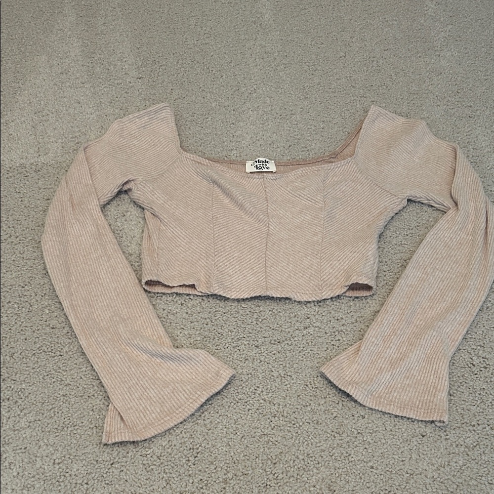 Chic Ribbed Crop Top
